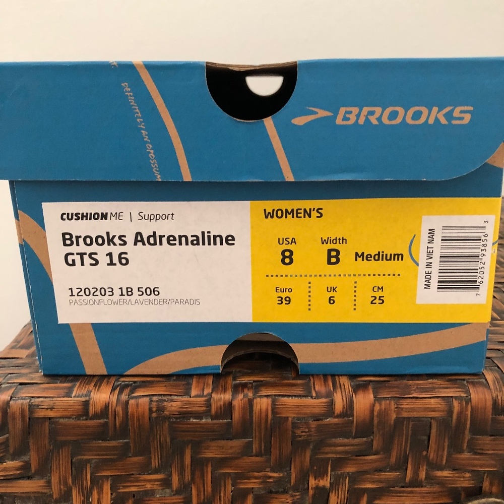Brooks Adrenaline GTS 16 Running Shoes Size 8 w/ Box Like New - Picture 7 of 7